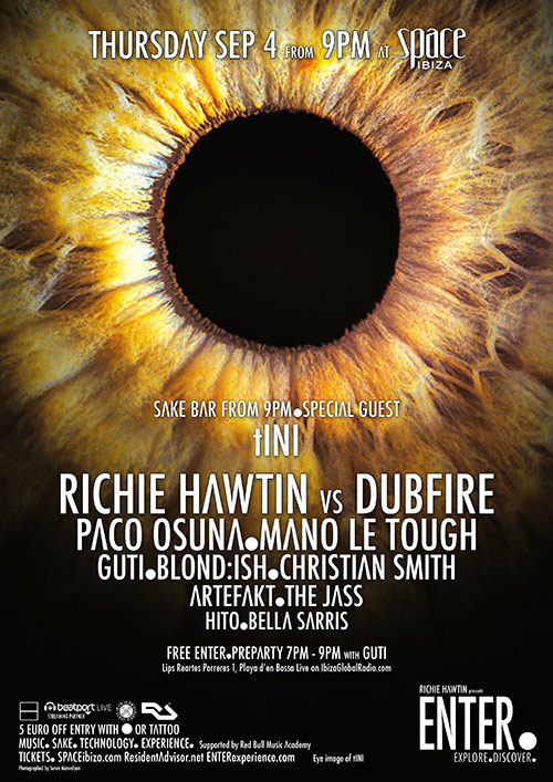 Richie Hawtin presents ENTER. Week 9 @ Space Ibiza