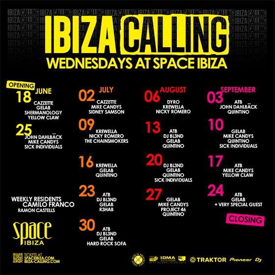 Ibiza Calling @ Space Ibiza