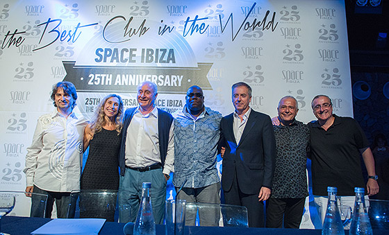 Presentación del libro de los 25 años de Space Ibiza