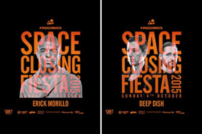 Erick Morillo and Deep Dish complete the Space Closing Fiesta lineup