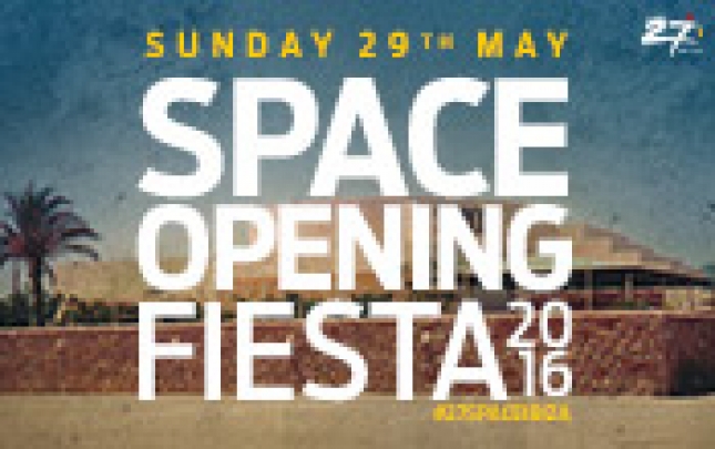 Space Ibiza unveils its  ultimate Space Opening Fiesta Lineup.