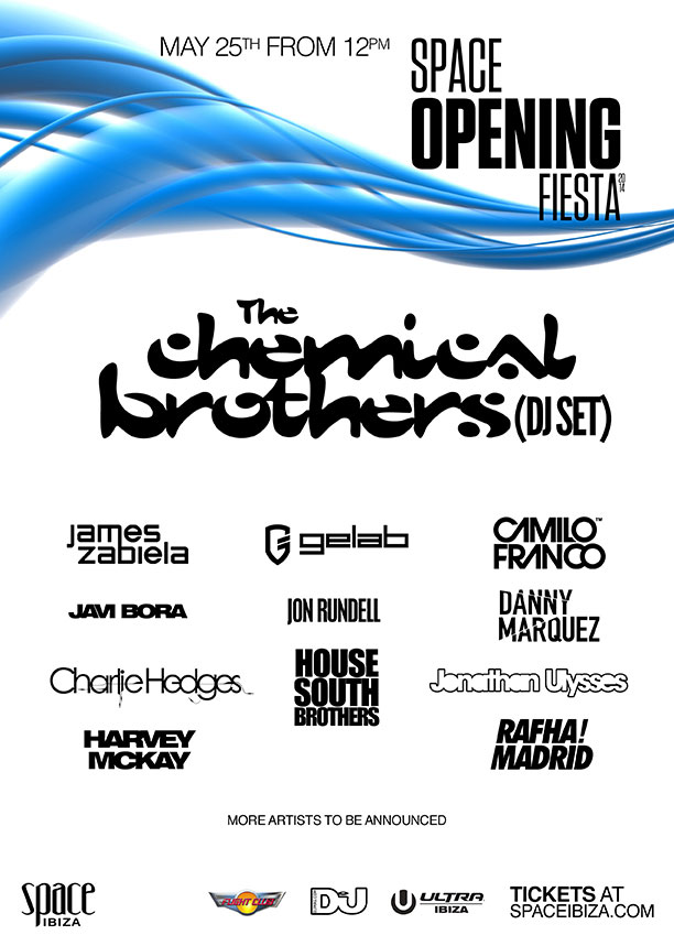 2014.05.25 - space ibiza - opening flyer marzo