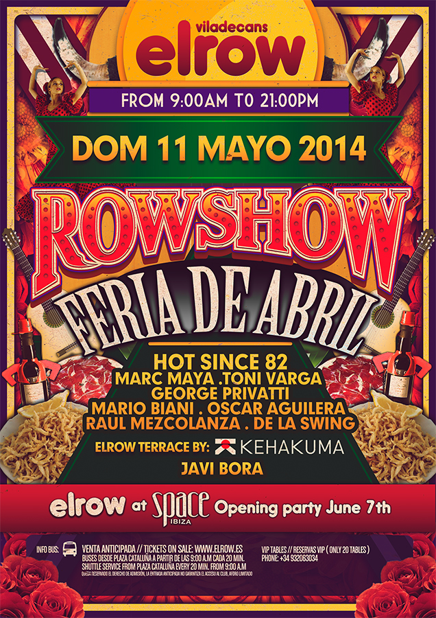 2014.04.11 - kehakuma - elrow rowshow feria abril