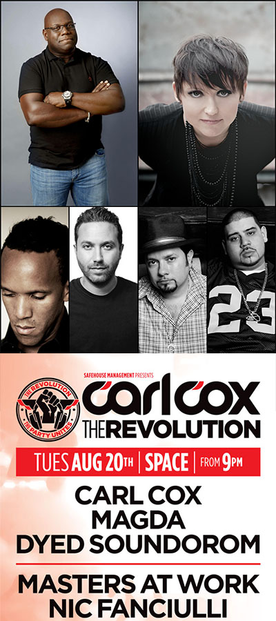 carl cox magda 20 agosto ok