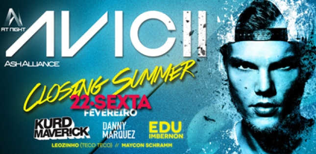 SPACE B. CAMBORIÚ SUMMER CLOSING 2013 CON AVICII