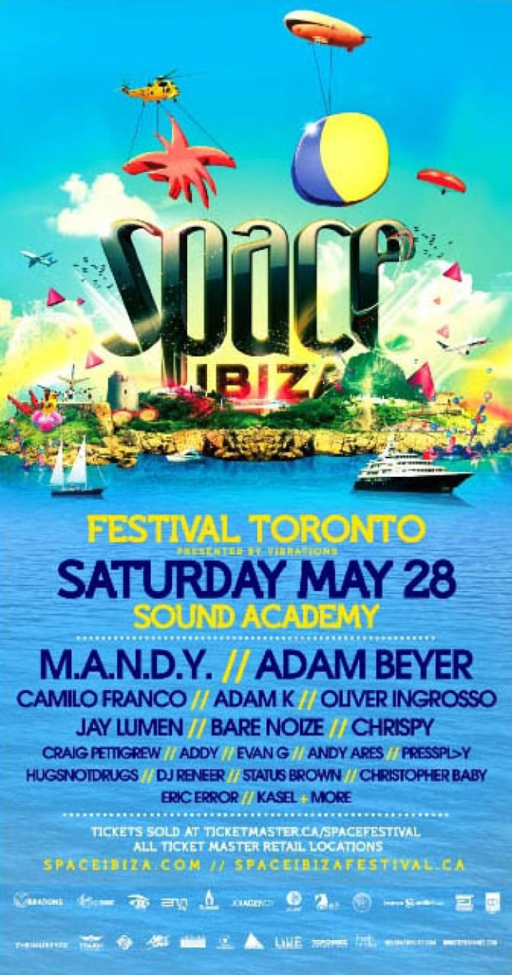 Space Ibiza Festival Toronto