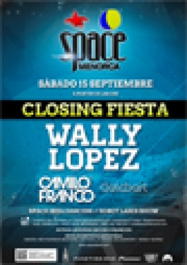 SPACE MENORCA CLOSING FIESTA 2012