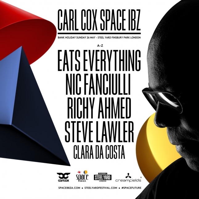 CARL COX Y SPACE IBIZA TOMAN STEELYARD