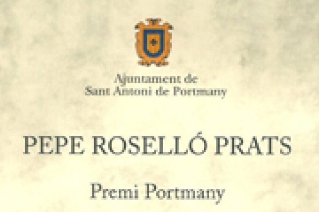 PEPE ROSELLÓ ES GALARDONADO CON EL PREMIO PORTMANY