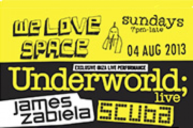 WE LOVE...PRESENTA UNDERWORLD LIVE