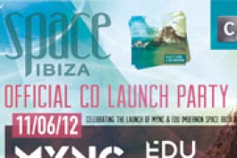 MYNC y Edu Imbernon presentan el CD Oficial de Space Ibiza 2012